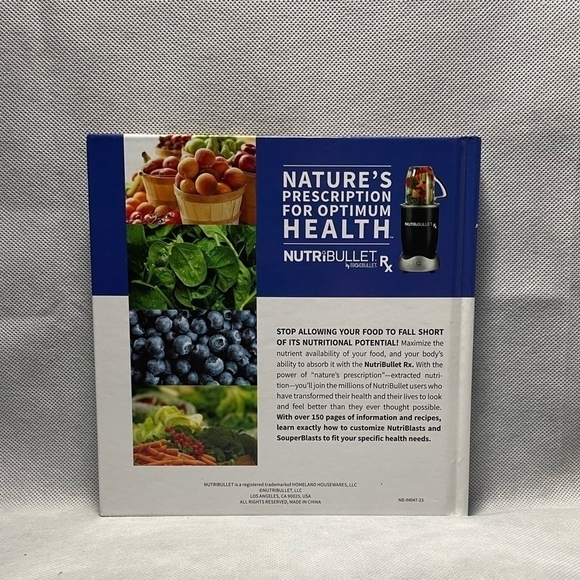 Recipes Book Nature's Prescription For Optimum Health Cookbook - Picture 2 of 2